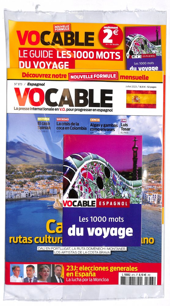 Numéro 873 magazine Vocable Espagnol