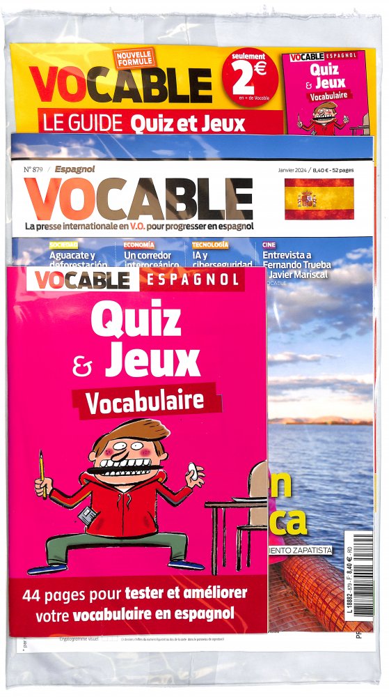 Numéro 879 magazine Vocable Espagnol