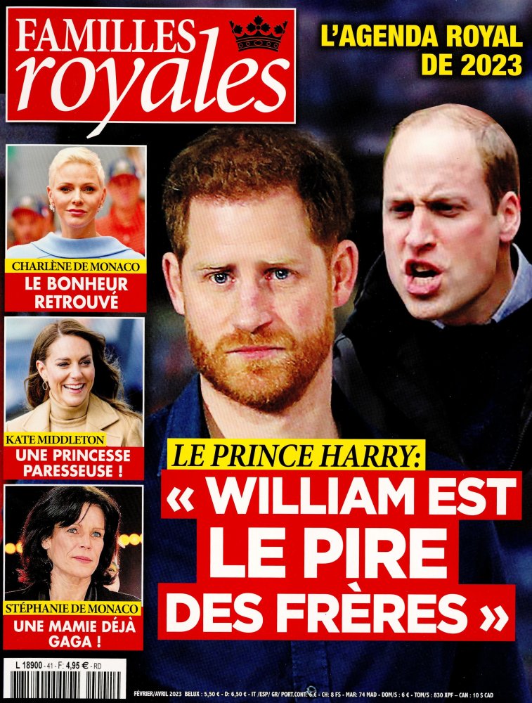 Numéro 41 magazine Familles Royales