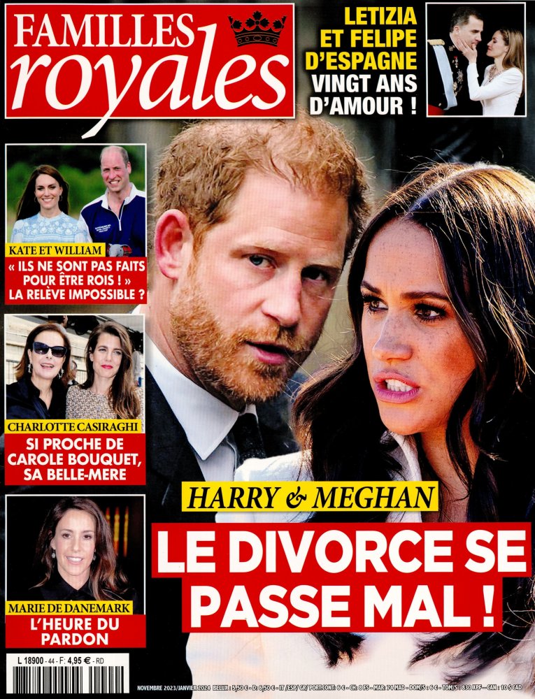Numéro 44 magazine Familles Royales