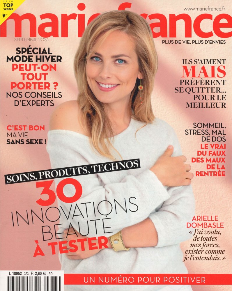 Numéro 323 magazine Marie France