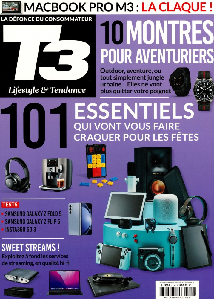 Numéro 81 magazine T3 Gadget Magazine