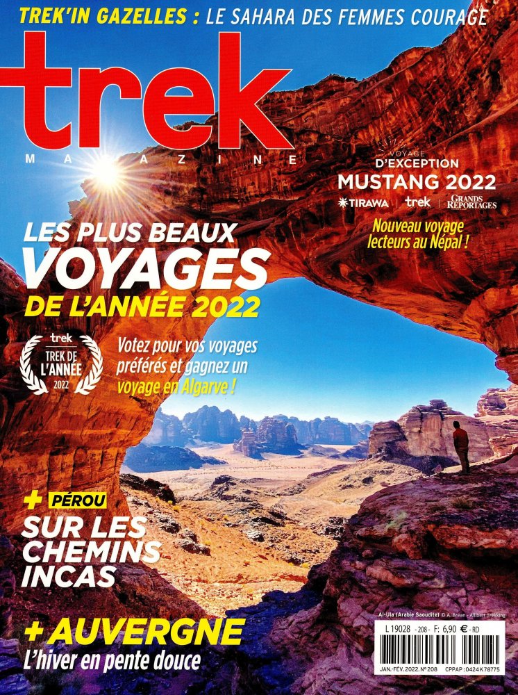 Numéro 208 magazine Trek Magazine