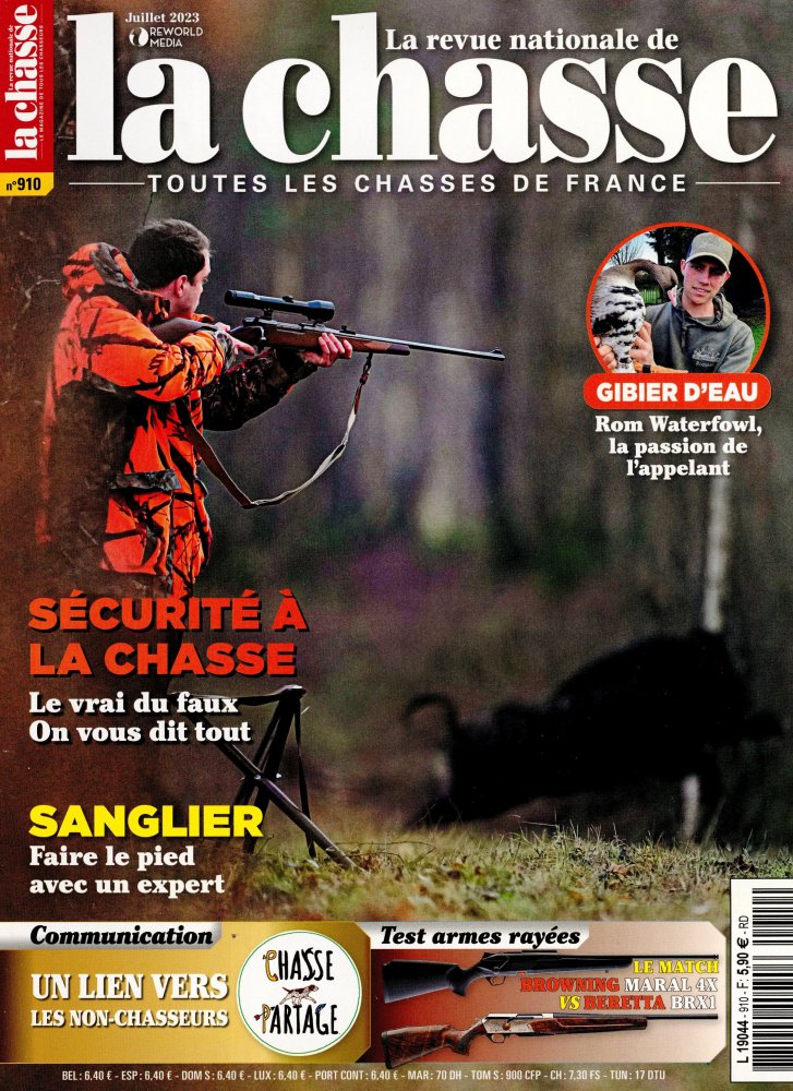 Numéro 910 magazine La Revue Nationale de la Chasse