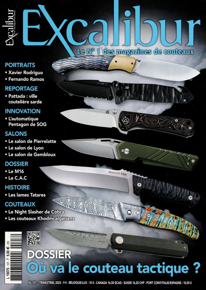 Numéro 107 magazine Excalibur