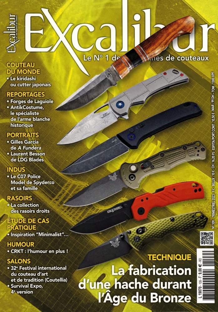 Numéro 109 magazine Excalibur