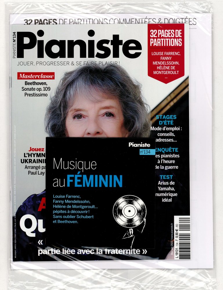 Numéro 134 magazine Pianiste