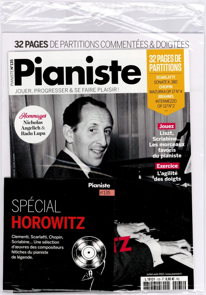 Numéro 135 magazine Pianiste