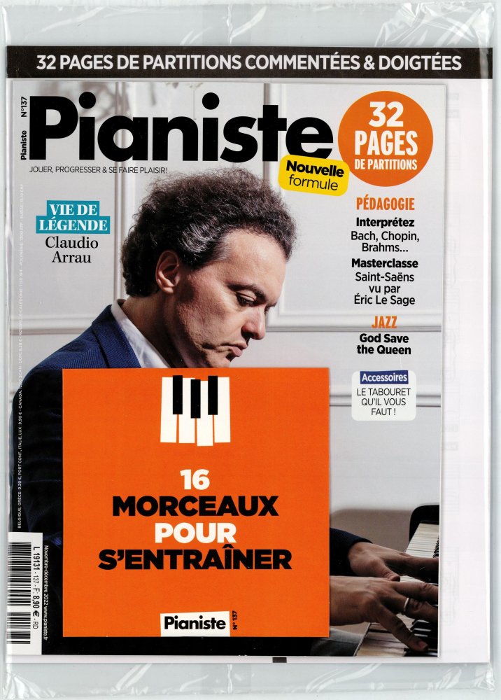 Numéro 137 magazine Pianiste