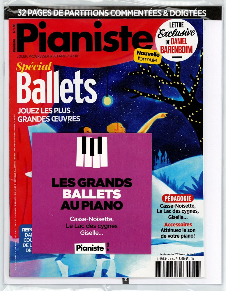 Numéro 138 magazine Pianiste