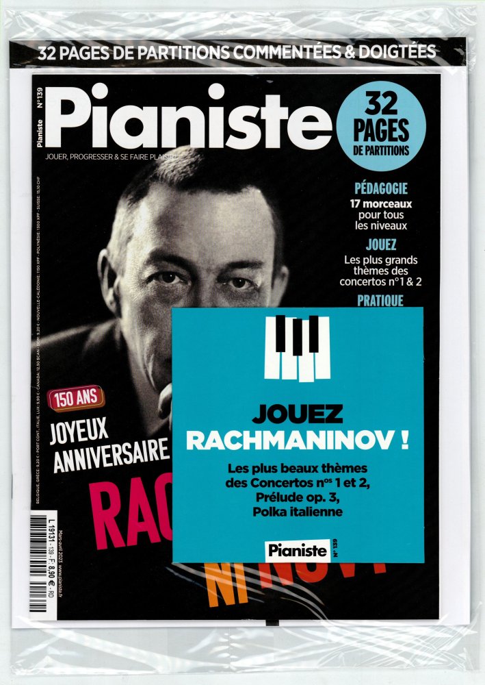 Numéro 139 magazine Pianiste