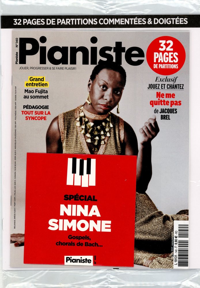 Numéro 140 magazine Pianiste