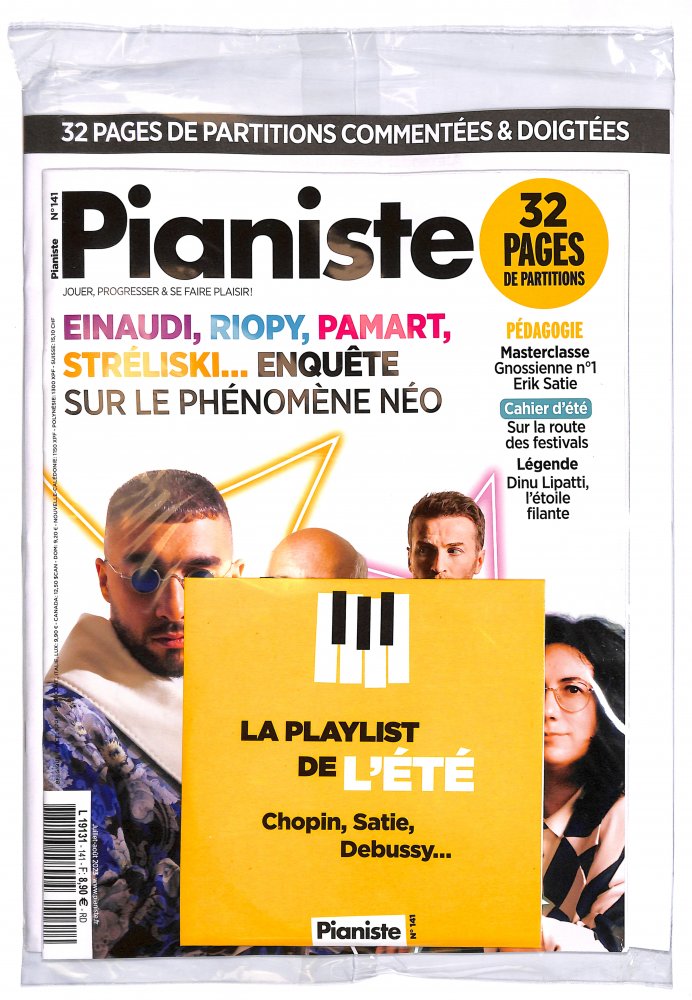 Numéro 141 magazine Pianiste