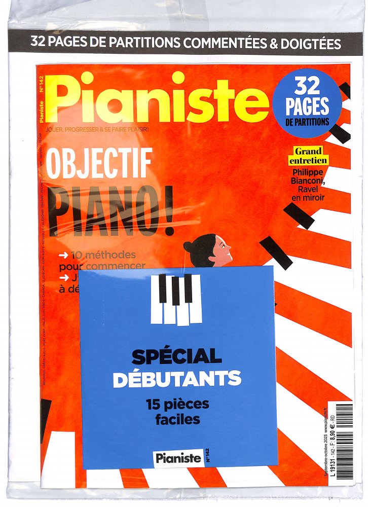 Numéro 142 magazine Pianiste