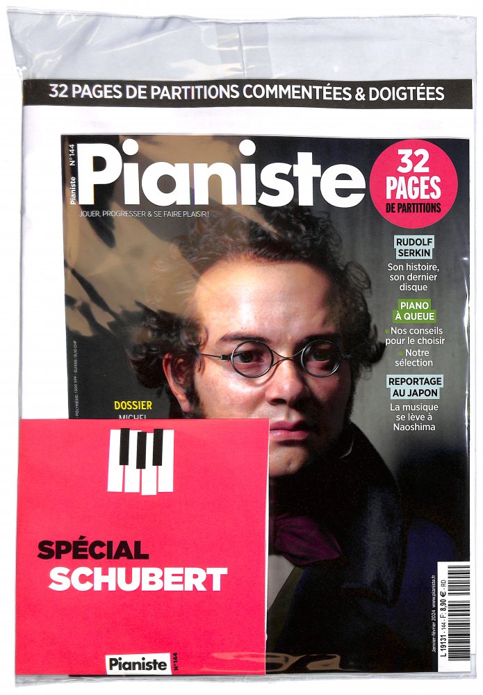 Numéro 144 magazine Pianiste