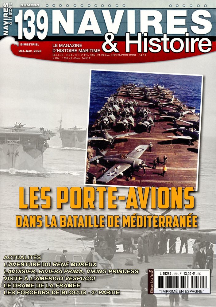 Numéro 139 magazine Navires & Histoire