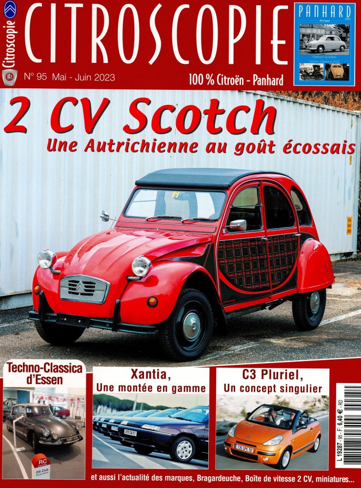 Numéro 95 magazine Citroscopie Magazine