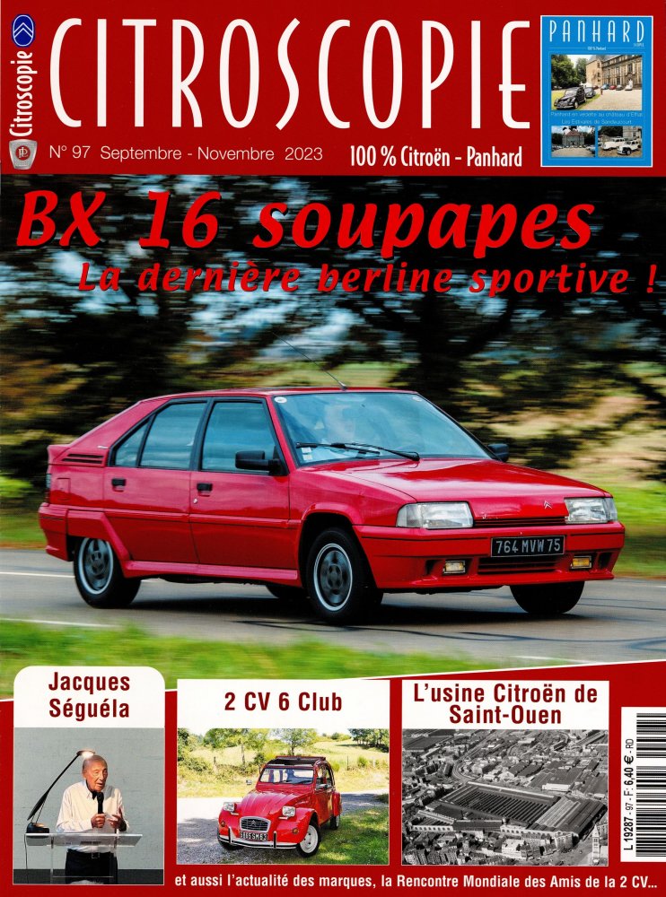 Numéro 97 magazine Citroscopie Magazine