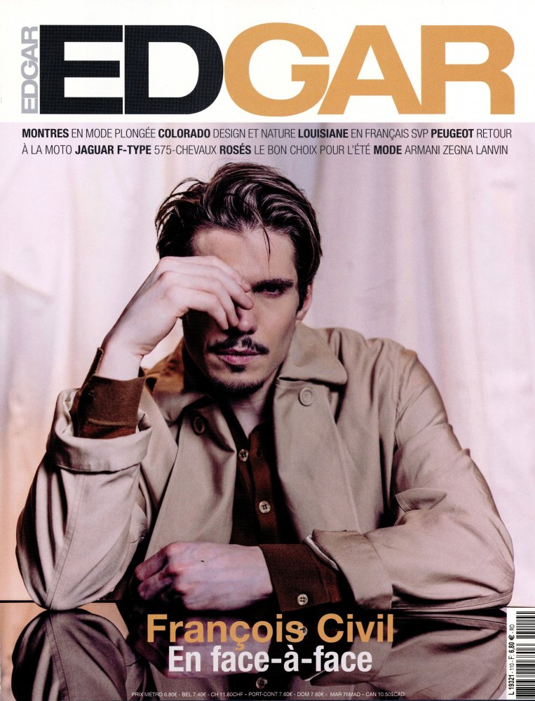 Numéro 110 magazine Edgar