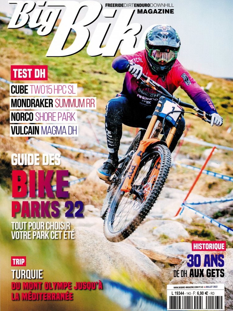 Numéro 143 magazine Big Bike Magazine