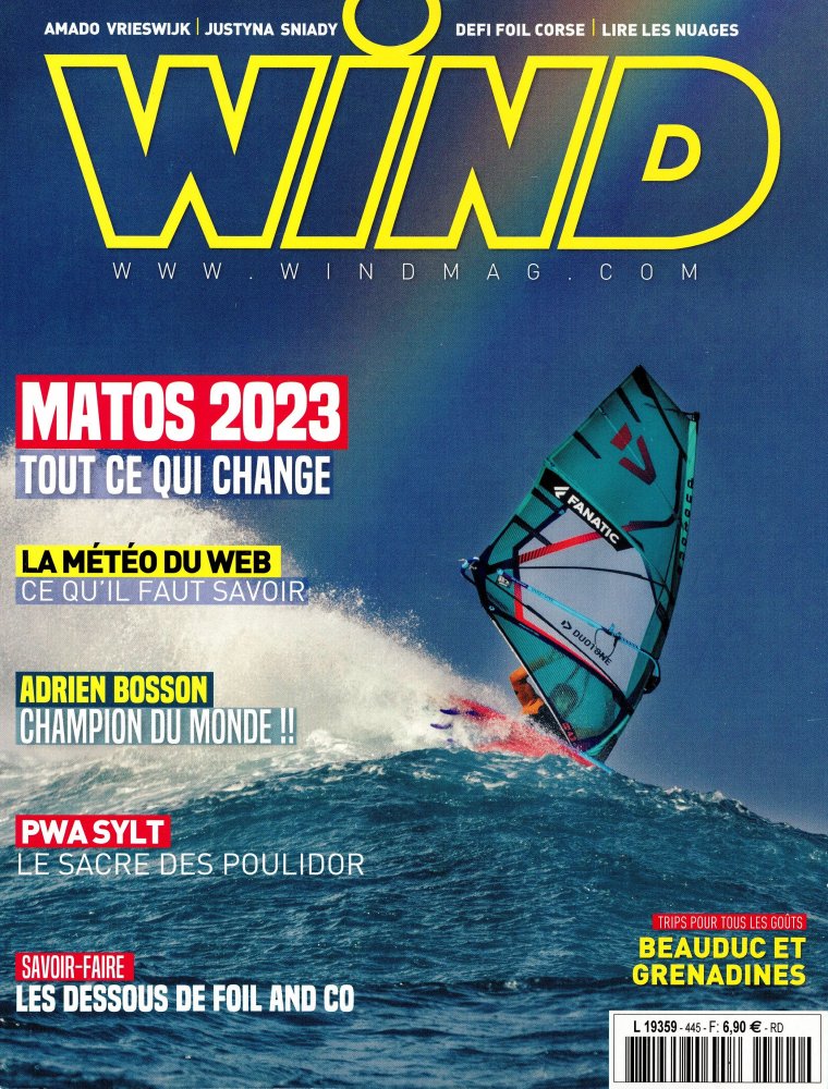 Numéro 445 magazine Wind Magazine