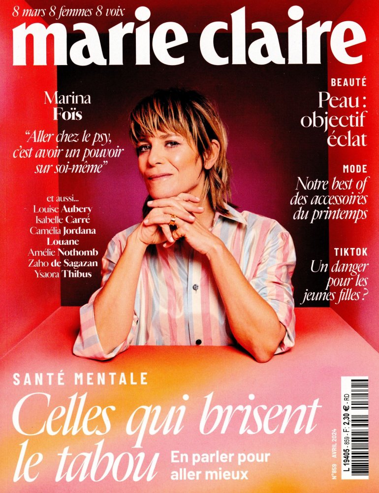 Numéro 859 magazine Marie Claire Poche