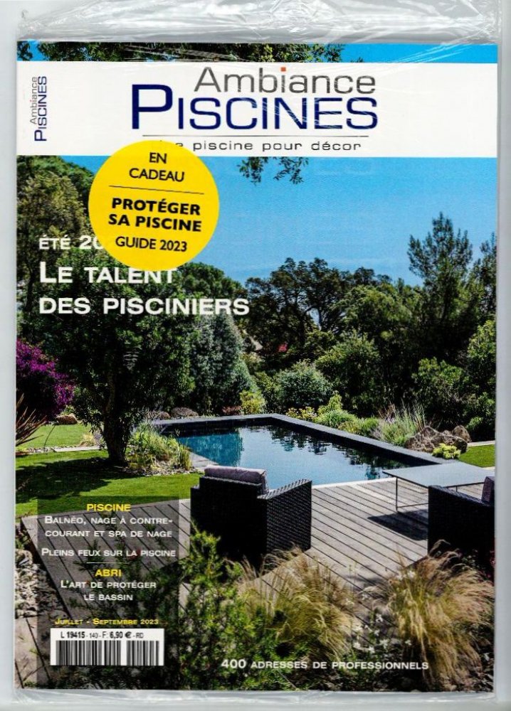 Numéro 140 magazine Ambiance Piscines International