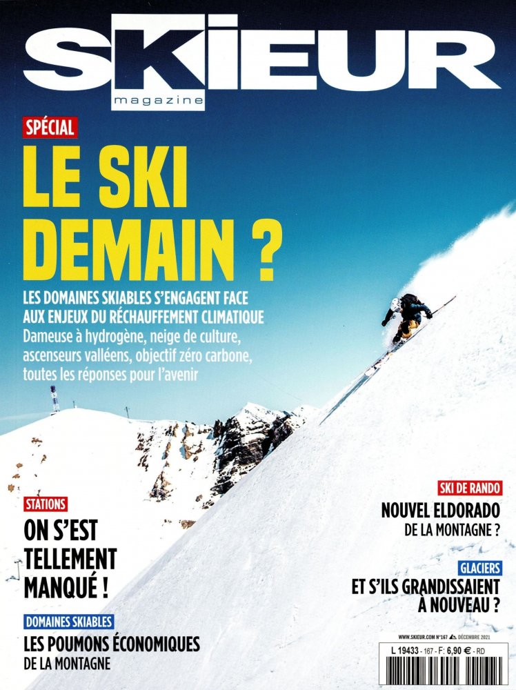 Numéro 167 magazine Skieur Magazine