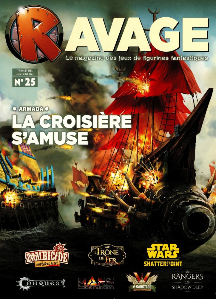 Numéro 25 magazine Ravage