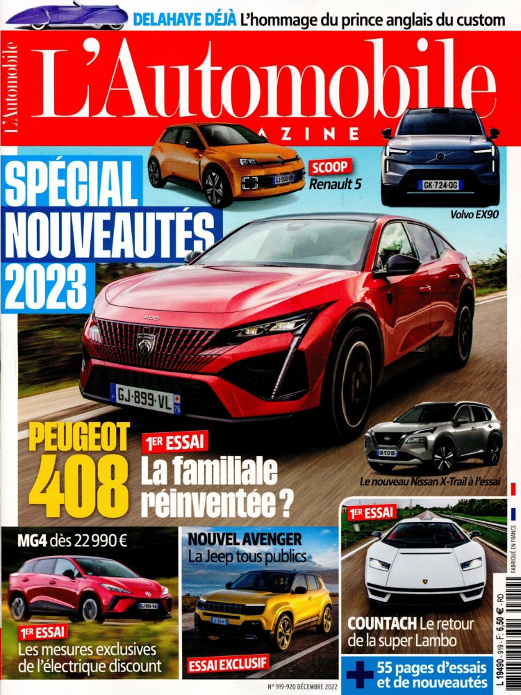 Numéro 919 magazine L'Automobile Magazine