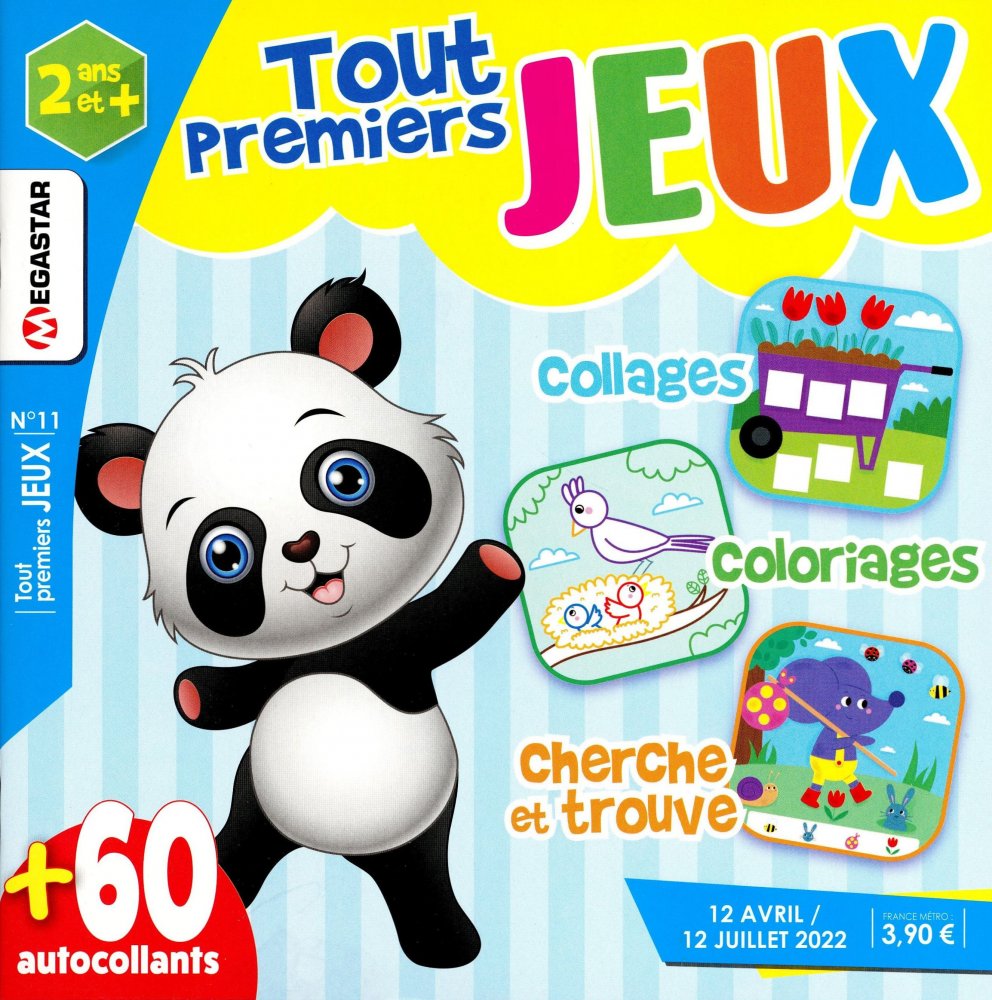 Numéro 11 magazine MG Tout Premiers Jeux 2ans +