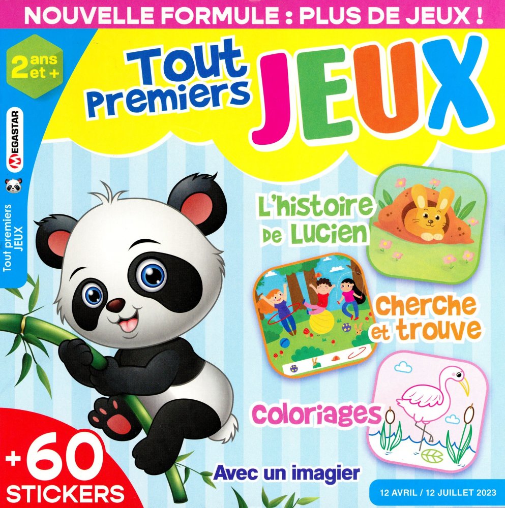 Numéro 15 magazine MG Tout Premiers Jeux 2 Ans et +