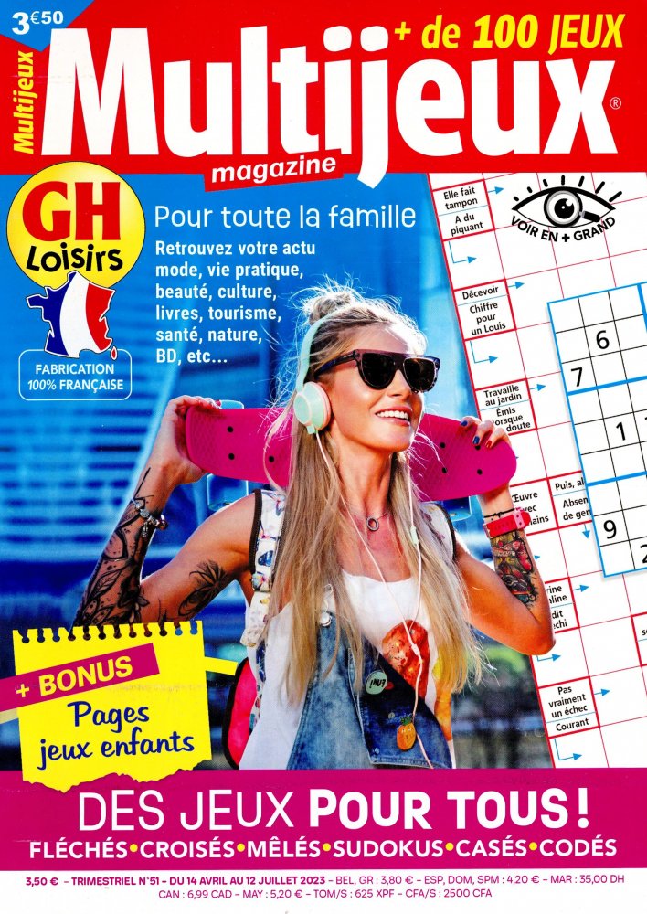 Numéro 51 magazine GH Multijeux Magazine