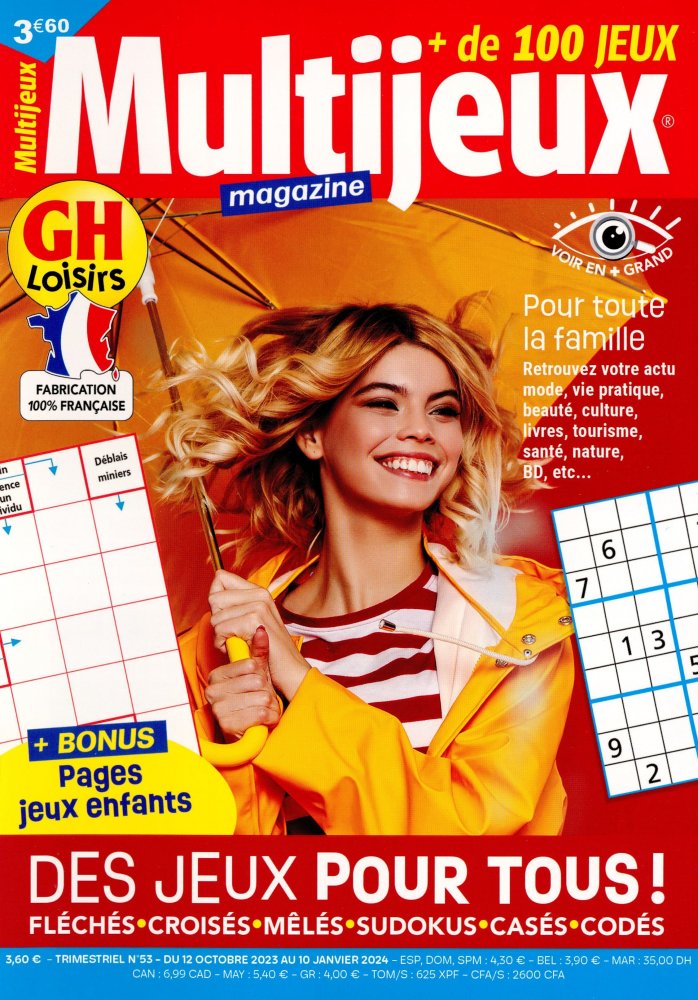 Numéro 53 magazine GH Multijeux Magazine