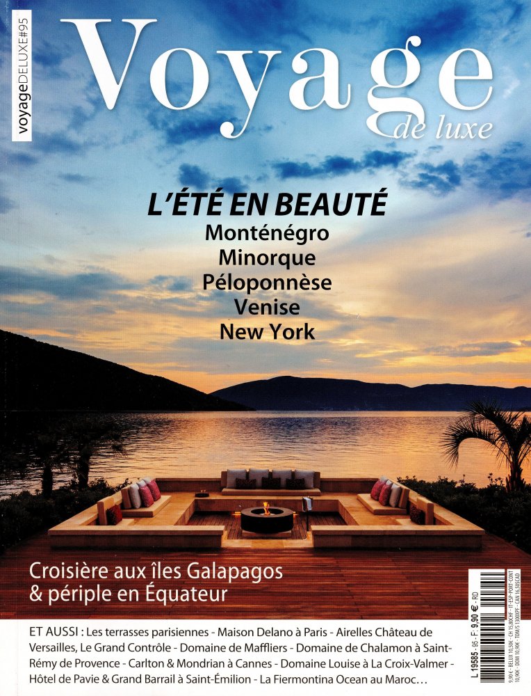 Numéro 95 magazine Voyage de Luxe