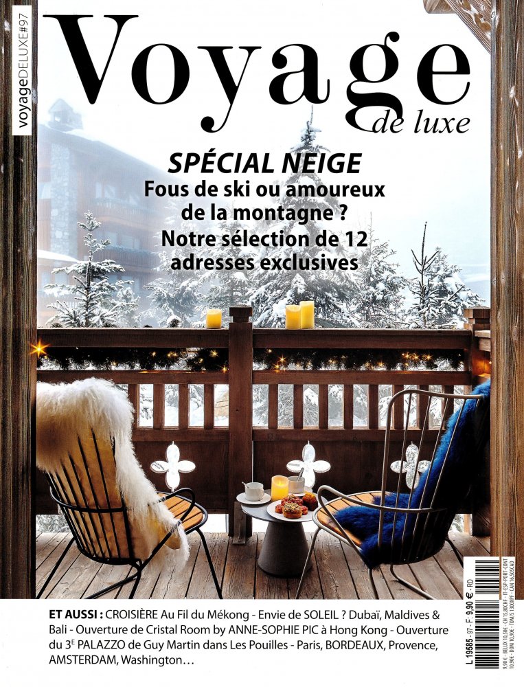 Numéro 97 magazine Voyage de Luxe