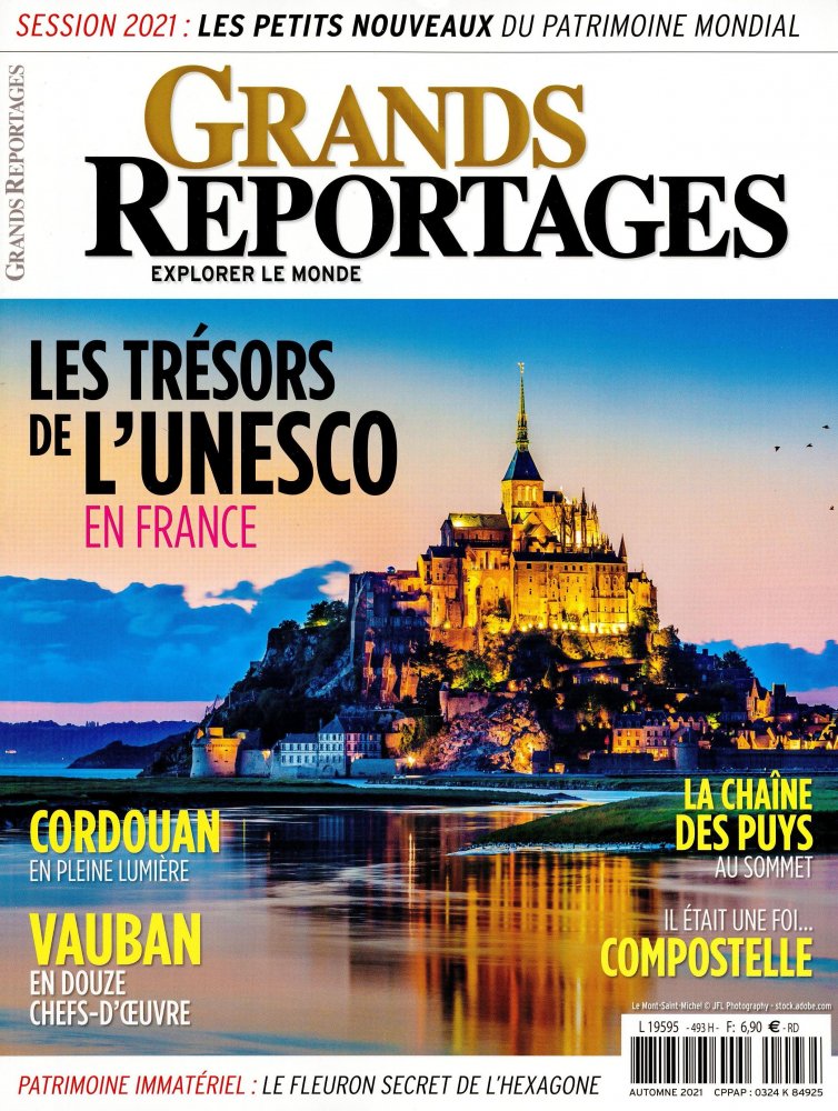 Numéro 493 magazine Grands Reportages