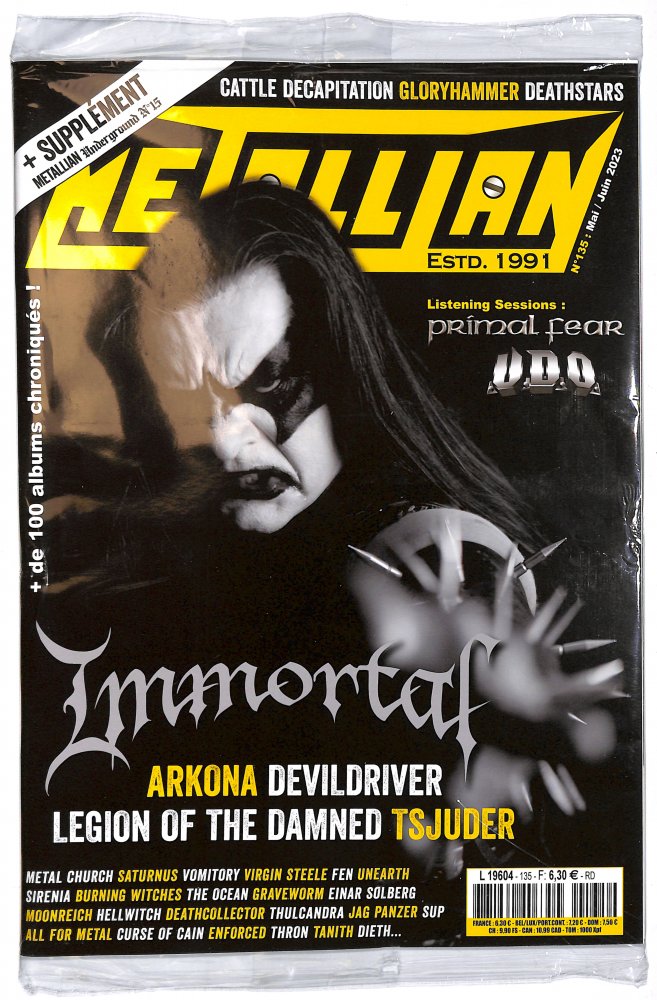 Numéro 135 magazine Metallian