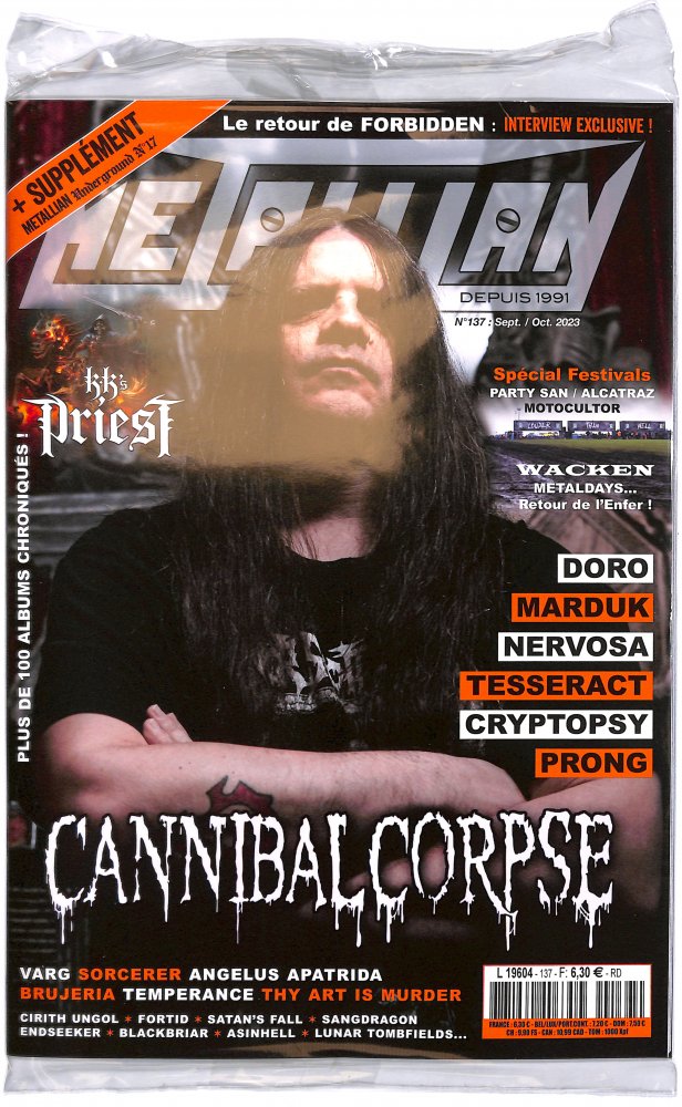 Numéro 137 magazine Metallian