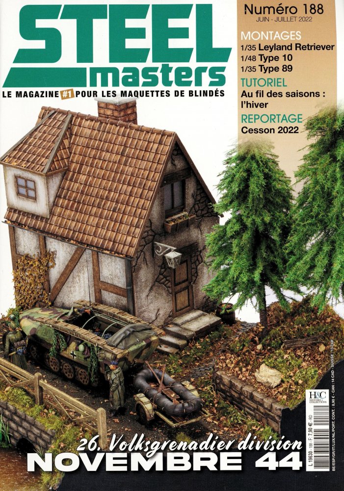 Numéro 188 magazine Steel Masters