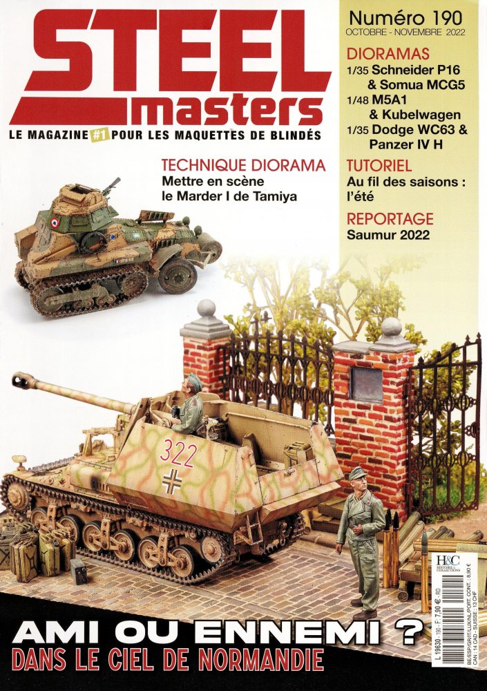 Numéro 190 magazine Steel Masters