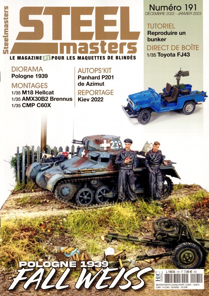 Numéro 191 magazine Steel Masters