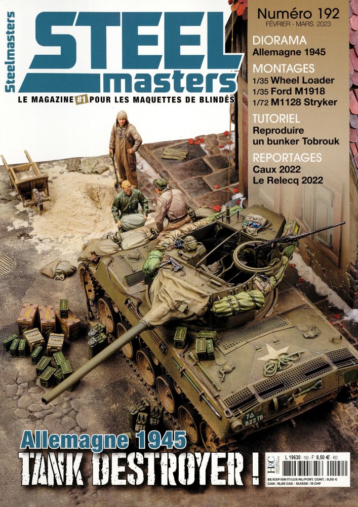 Numéro 192 magazine Steel Masters