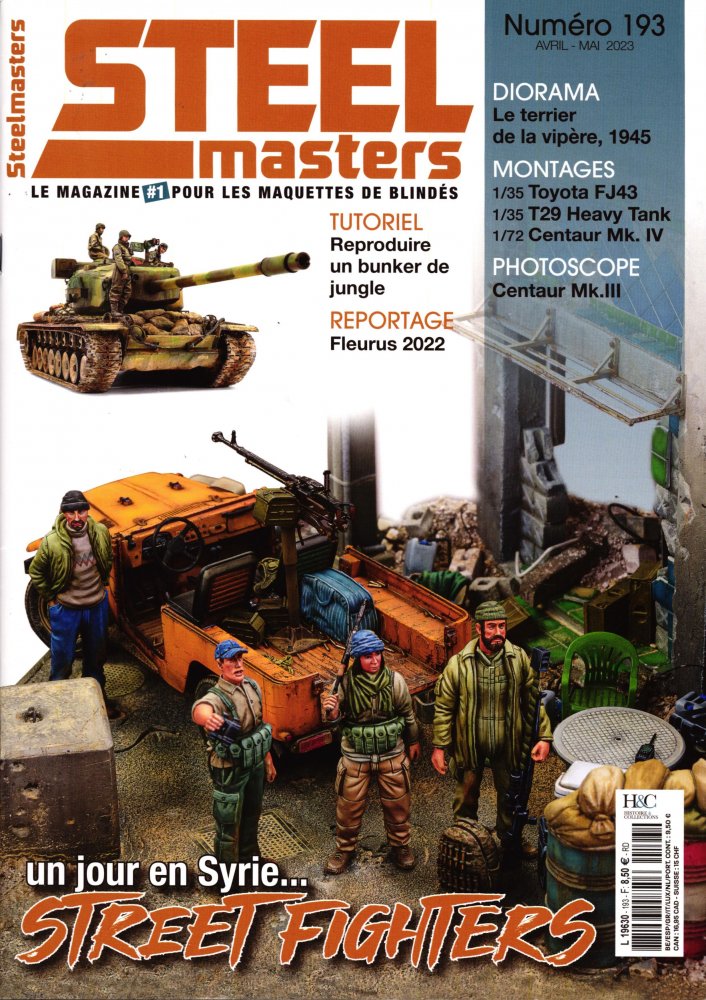 Numéro 193 magazine Steel Masters