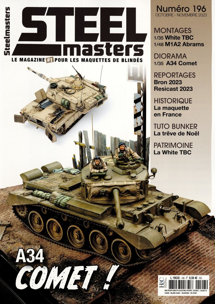 Numéro 196 magazine Steel Masters