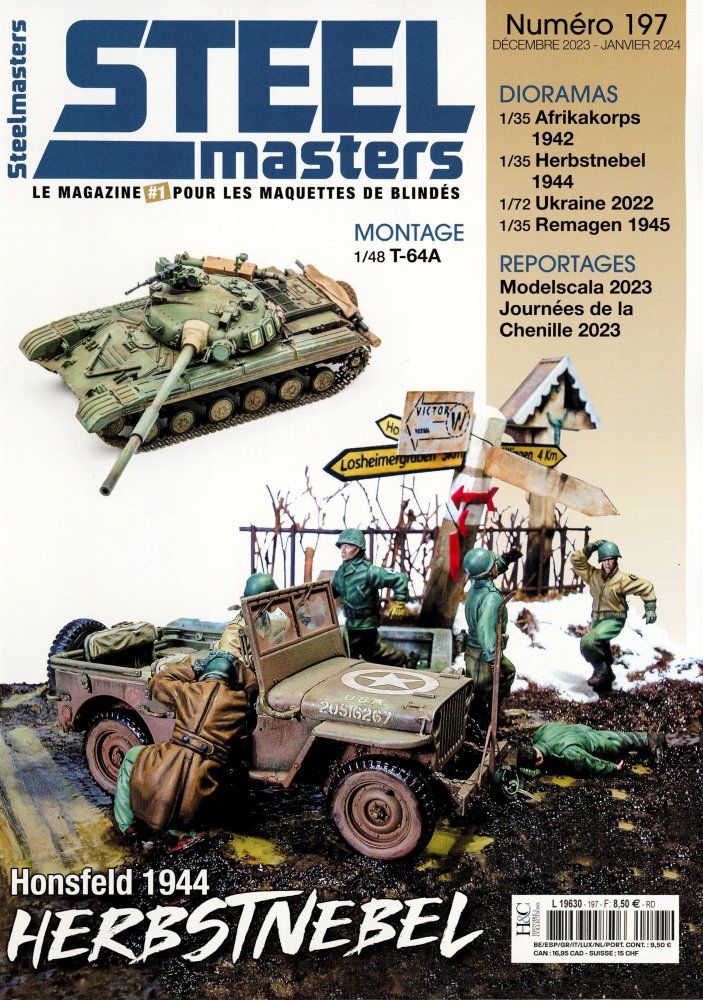 Numéro 197 magazine Steel Masters
