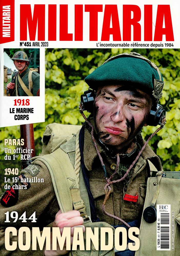 Numéro 451 magazine Militaria Magazine