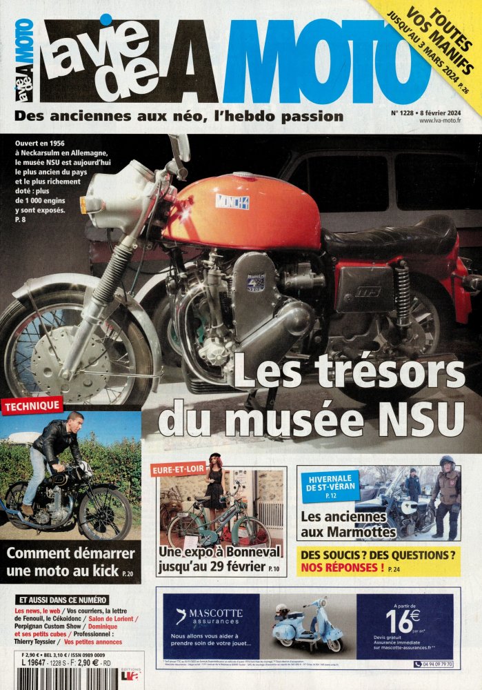 Numéro 1228 magazine La Vie de la Moto