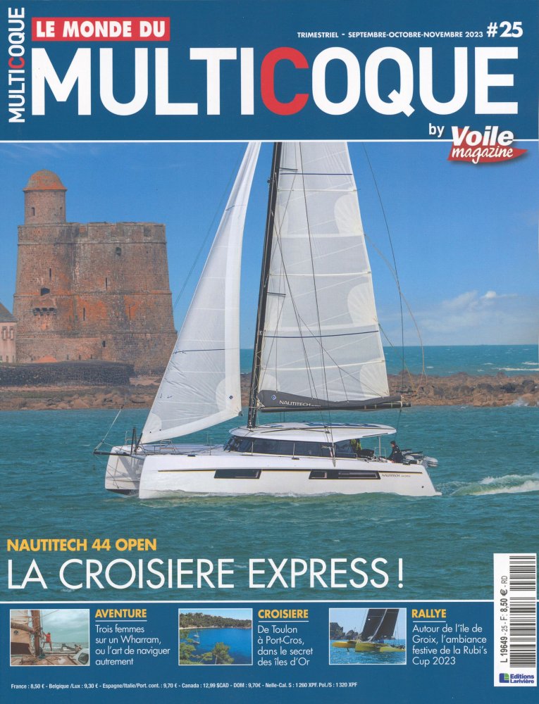Numéro 25 magazine Le Monde du Multicoque By Voile Magazine