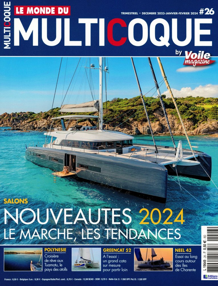 Numéro 26 magazine Le Monde du Multicoque By Voile Magazine